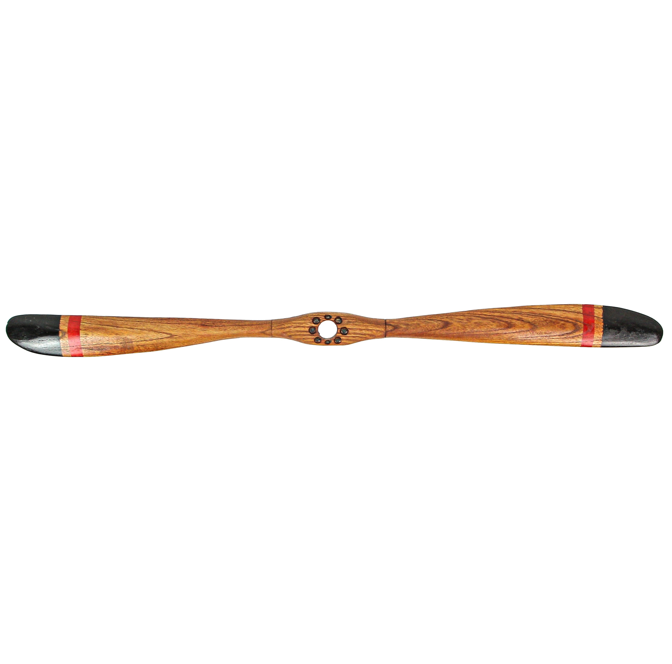Zeckos Hand Carved Wood Propeller Aviation Home Décor 36 inch - Walmart.com
