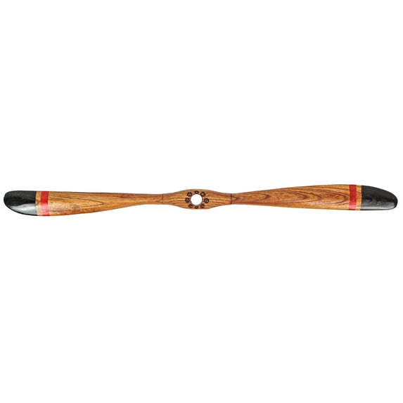 Zeckos Hand Carved Wood Propeller Aviation Home Décor 36 inch - Walmart.com