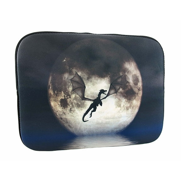 Zeckos Julie Fain `Dragon Moon` Neoprene Tablet Sleeve