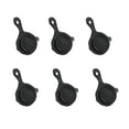 thumbnail image 1 of Zeckos Mini Black Cast Iron Skillet Cabinet Drawer Pulls Set of 6, 1 of 14