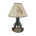 thumbnail image 1 of Zeckos Old West Triple Six Shooter Revolver Table Lamp, 1 of 5