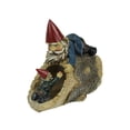 thumbnail image 1 of Zeckos Resin Garden Gnome Downspout Cover Decorative Gutter Drain, 1 of 5