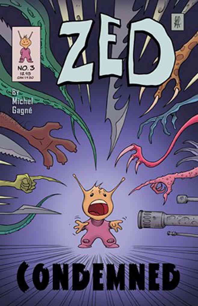 Zed Rips Book Zed #3 VF ; Gagne Comic Book - Walmart.com