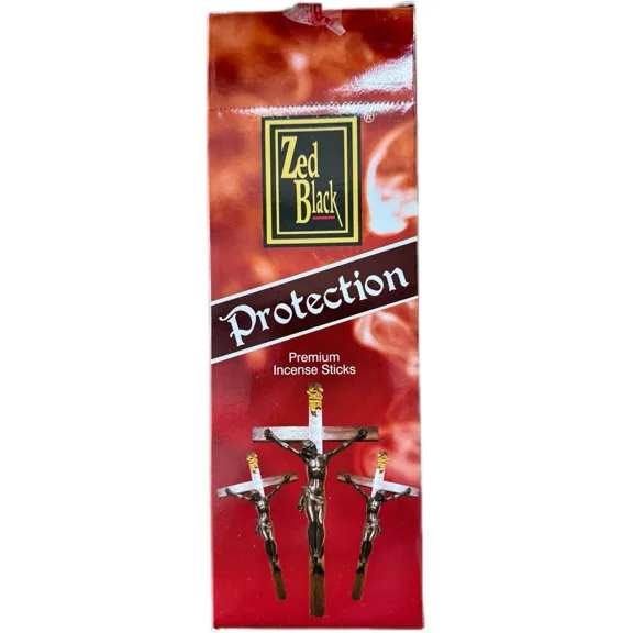 Zed Black Protection Premium Incense Sticks 6 Box Of 20 Sticks = 120 Sticks