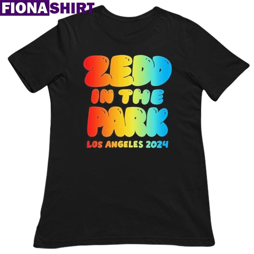 Zedd In The Park Los Angeles 2024 Shirt