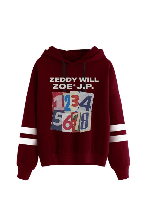 Zeddy Will Album Merch Hoodie Unisex Winter 2026 Fashion Casual Long Sleeve Sweatshirt