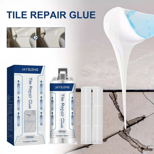 Zedker Ceramics Special Repair Adhesive Cracks Broken Washbasin Sink Toilet Tile Pothole