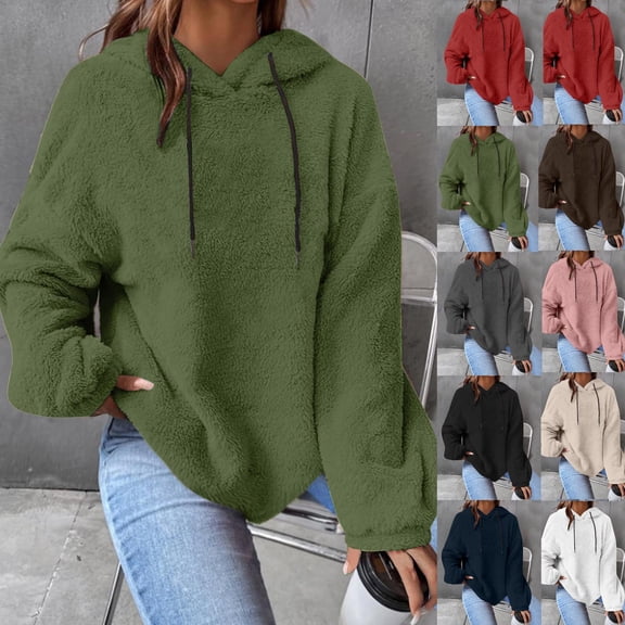 Zedker Hoodies for Women Waterproof Winter Jacket Waterproof Jacket with Pockets Pink M