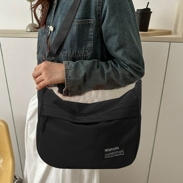 Zedker Lightweight Nylon Shoulder Bag, Single Shoulder Underarm Bag, Large Capacity Handbag For Ladies Winter Discount
