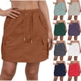 thumbnail image 1 of Zedker Women's Outdoor Skort Golf Skorts Active Athletic Skort UPF 50+ Hiking Casual Skirt Quick Dry with Pockets Navy S, 1 of 9