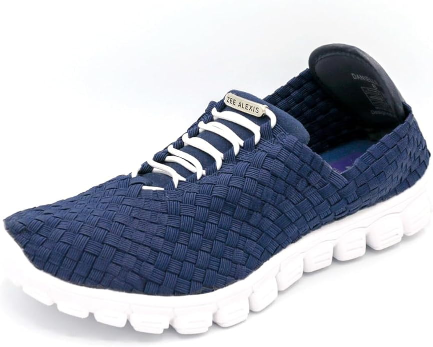 Zee Alexis Danielle Navy/White Bottom Womens Size 8.5