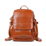 Zee Leather - Leather handbag for female wax bag backpack for school ethos