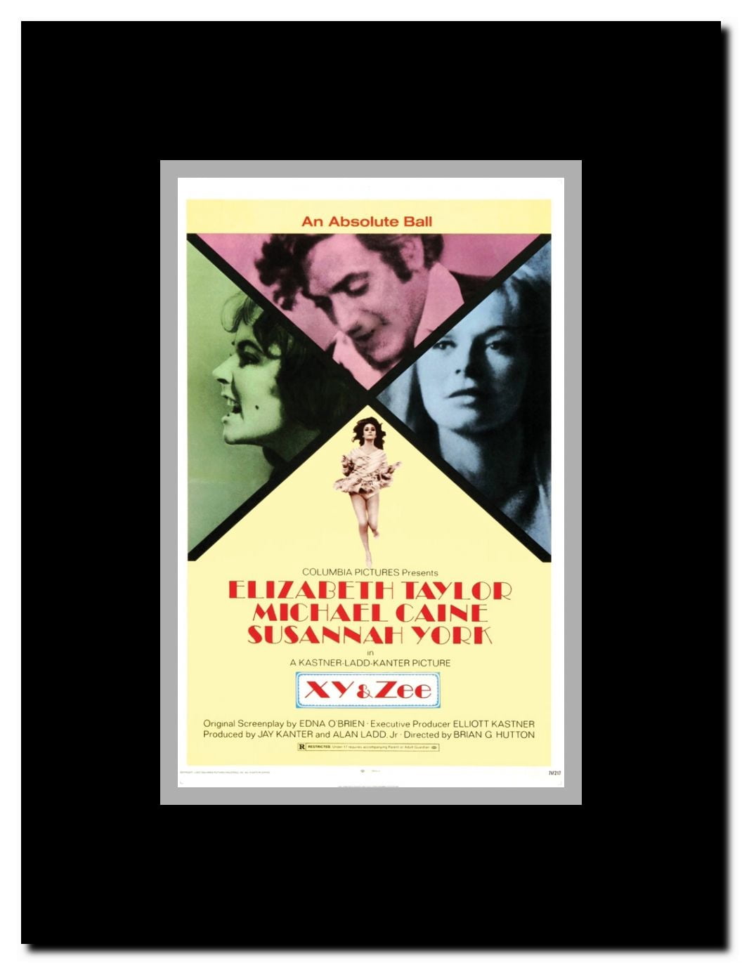 Zee and Co. Framed Movie Poster