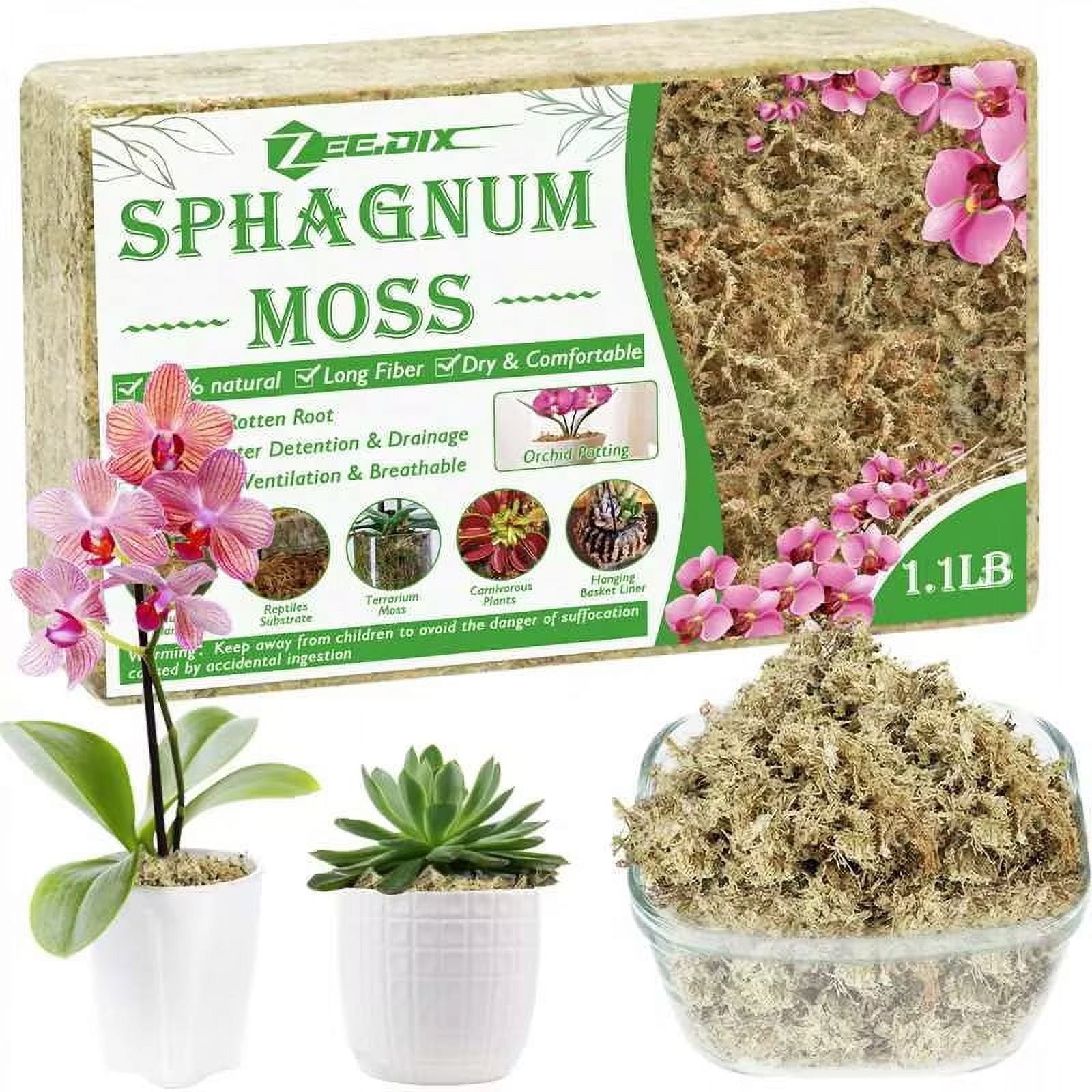 Mossify Sphagnum Moss Mix - Tonkadale