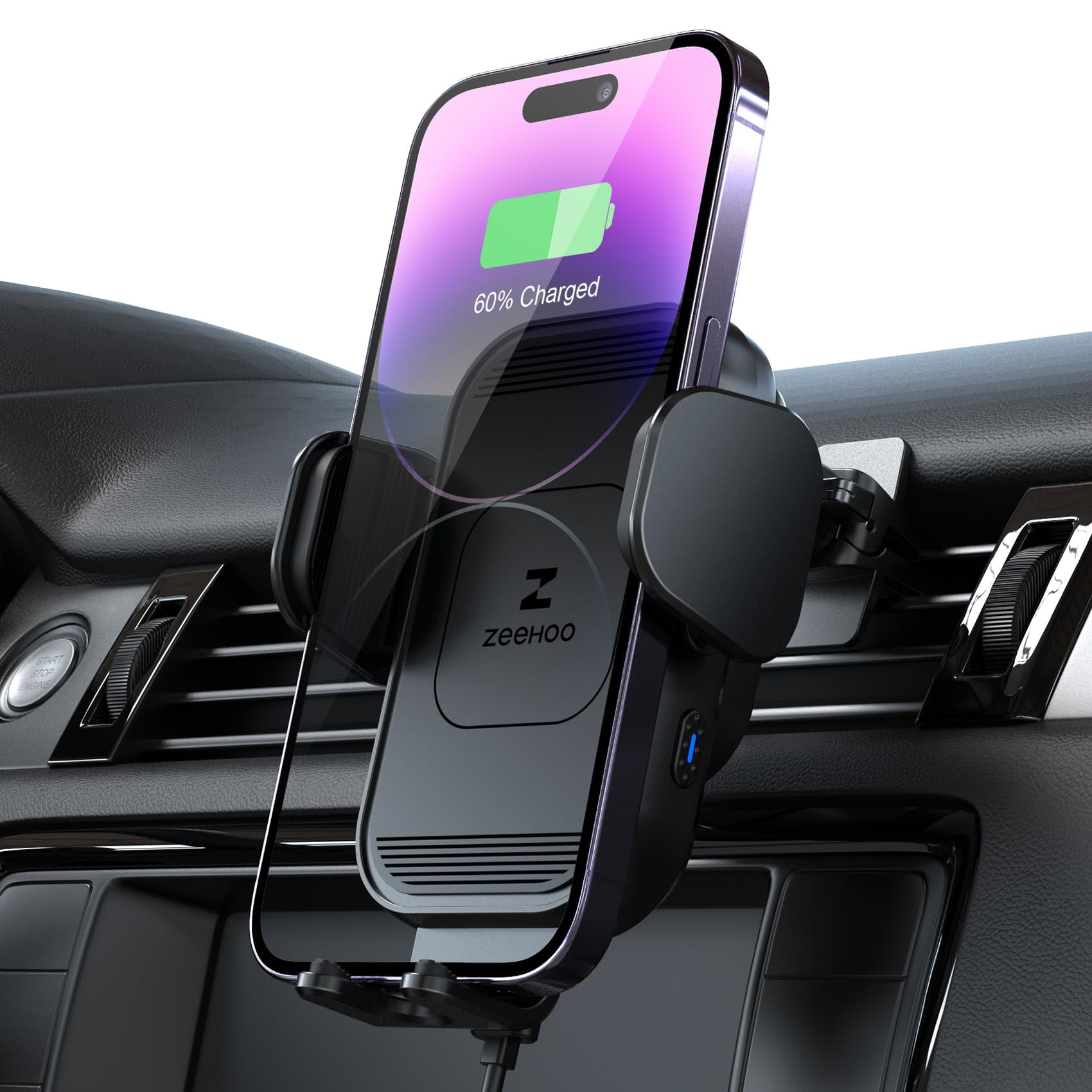 zeehoo 15w wireless charging mount