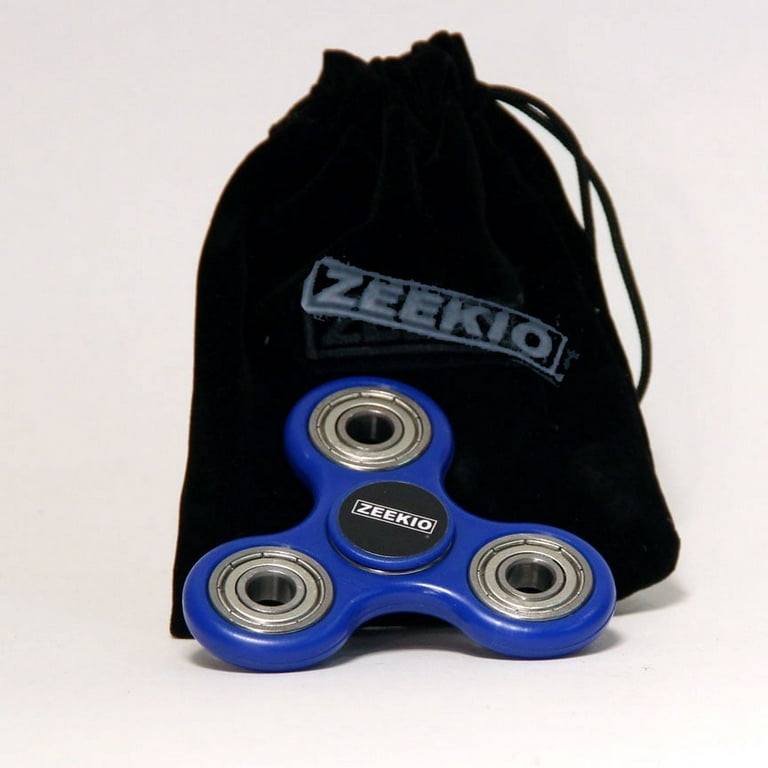 Zeekio Hand Spinner Toy - Fidget Spinner (Blue)