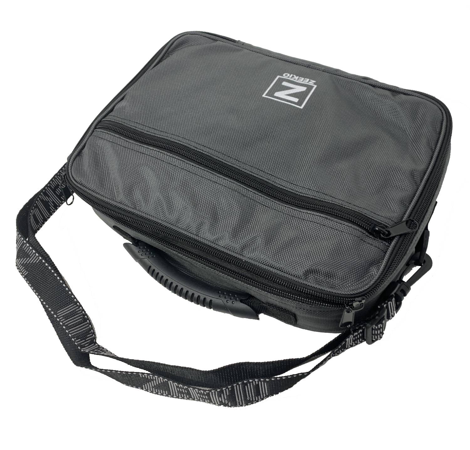 Zeekio Premium Yo-Yo Bag - Soft Yo-Yo Case with Adjustable Shoulder Strap - Grey