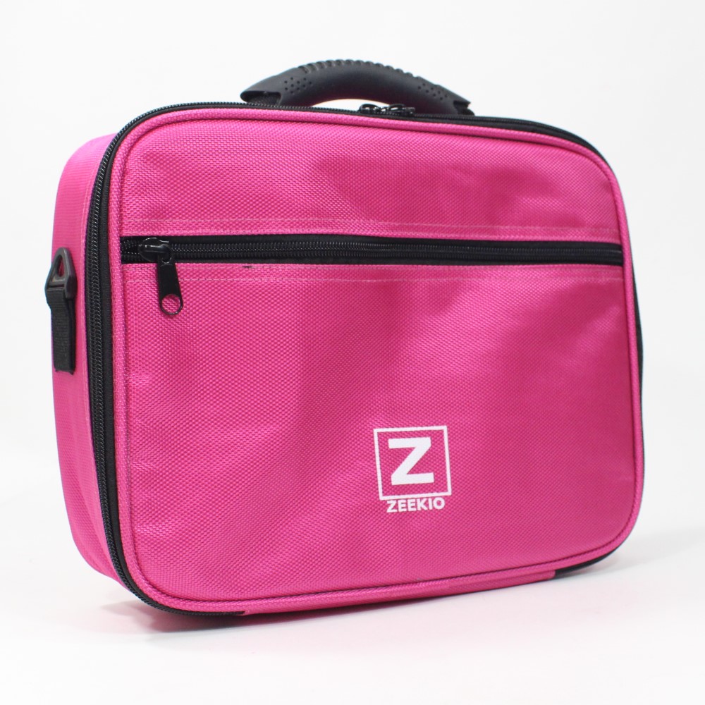 Zeekio Premium Yo-Yo Bag - Soft Yo-Yo Case with Adjustable Shoulder Strap - Pink