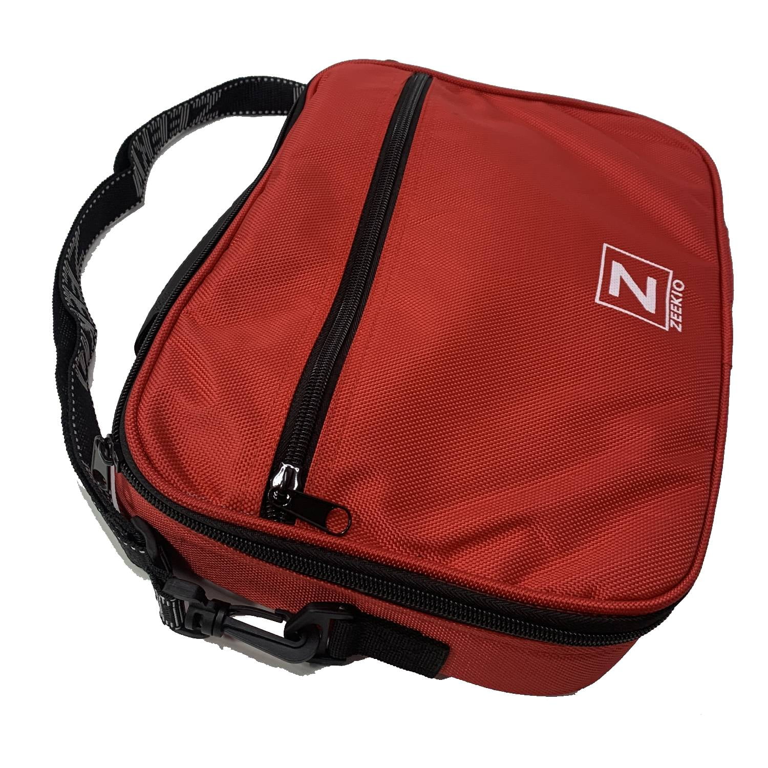 Zeekio Premium Yo-Yo Bag - Soft Yo-Yo Case with Adjustable Shoulder Strap - Red