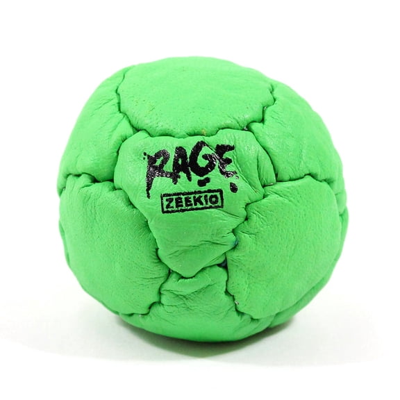 Zeekio -The Rage- 14 Panel Genuine Leather Footbag - Hacky Sack