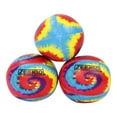 thumbnail image 1 of Zeekio Tie Dye Festival Juggling Ball Set - 120g - Beginner to Pro - Set of 3 (Red/Blue/Yellow Swirl), 1 of 7