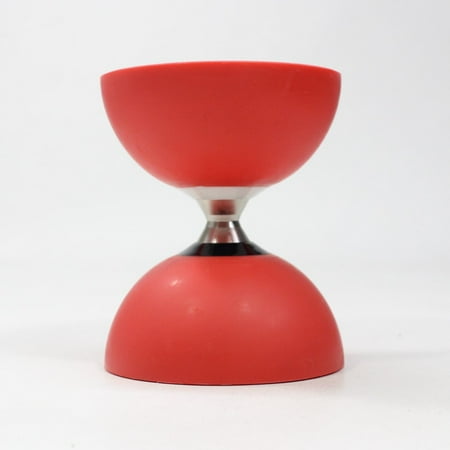 Zeekio Triumph Diabolo - Triple Bearing - Medium Rubber Diabolo (Red)