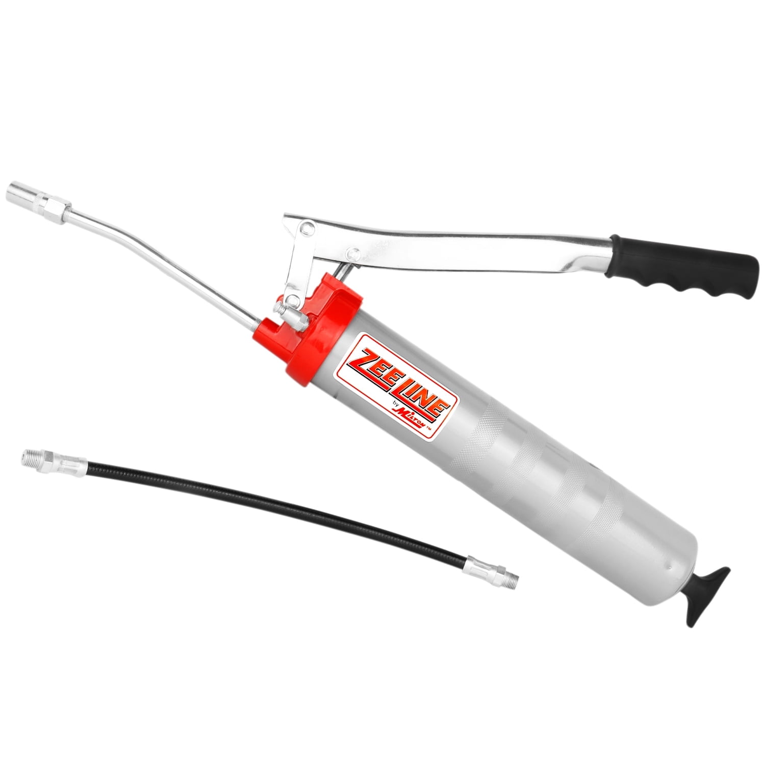 Zeeline HD4 Heavy Duty Powder Coated Grease Gun with Rigid Pipe