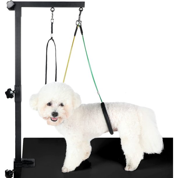 ZeenArt Dog Grooming Arm, 35" Adjustable Pet Grooming Table Arm with