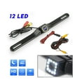 thumbnail image 1 of Zeeyh 170°12LED CCD Night Vision HD Vehicle License Plate Backup Camera with Distance Scale Lines IP68 520 TVL High Definition Car Reverse Camera Rearview Supe r Wide Angle Waterproof, 1 of 6