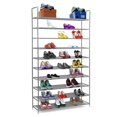 thumbnail image 1 of Zeeyh 50 Pair 10 Tier Space Saving Storage Organizer Shoes Tower Rack, Gray, 1 of 7