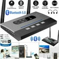 thumbnail image 1 of Zeeyh Bluetooth 5.0 Transmitter Receiver AptX HD Wireless Audio Adapter TV Home Stereo, 1 of 9