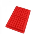 thumbnail image 1 of Zeeyh Silicone Four Grid Waffle Mold, 1 of 8
