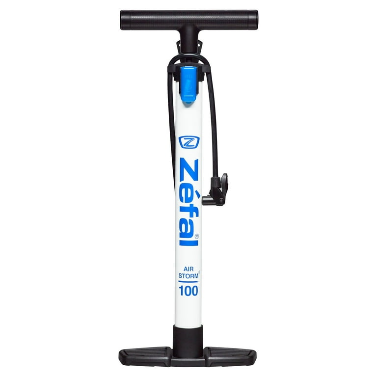 Zefal Air Storm Bicycle Floor Pump, 100 Psi, Presta, Schrader