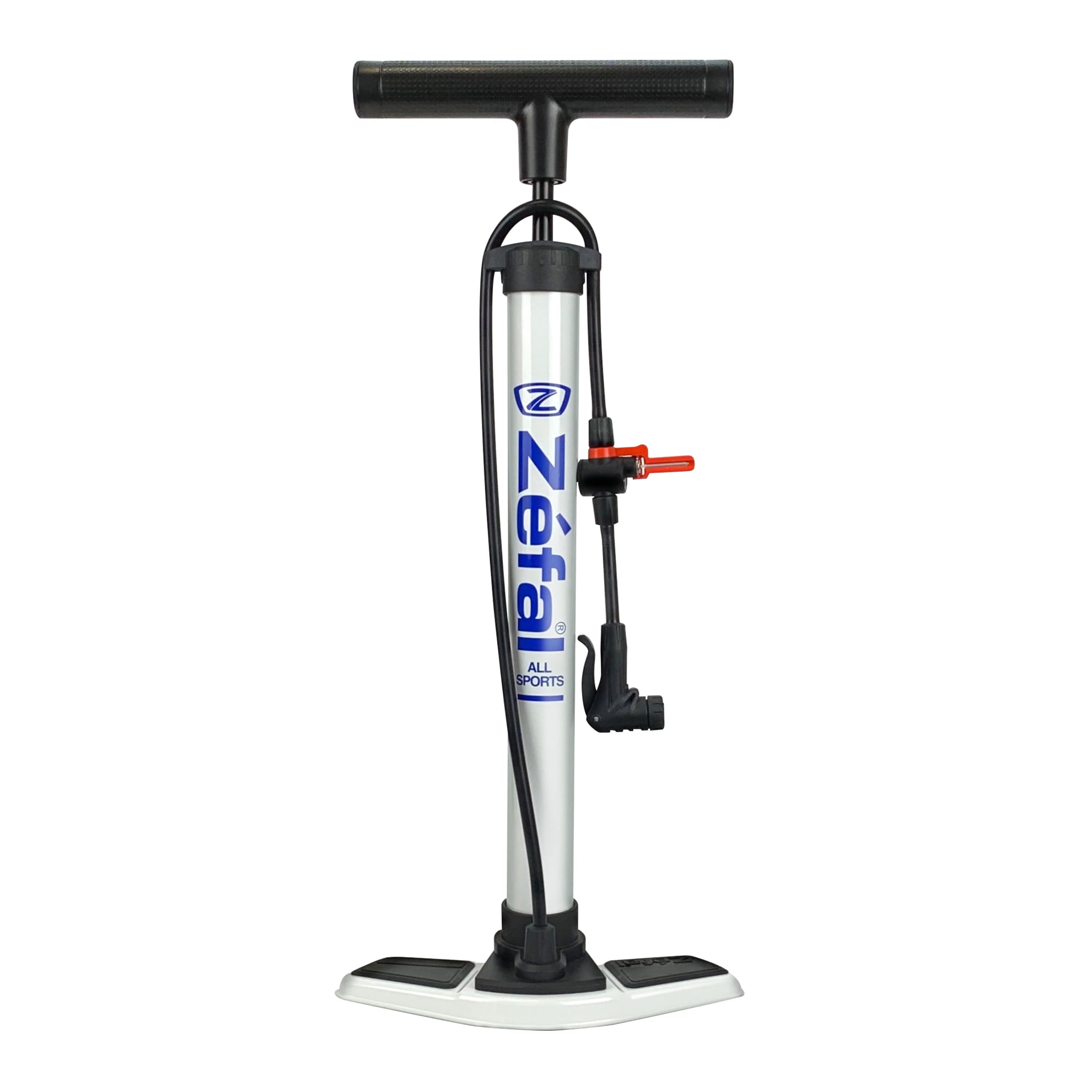 Zefal All Sports High Volume Floor Pump (Bike Pump & Sport Ball Pump