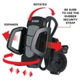 thumbnail image 1 of Zefal Bike Handlebar Phone Mount, Fits IPhone, Samsung, Android, Most Sizes and Models, 1 of 7
