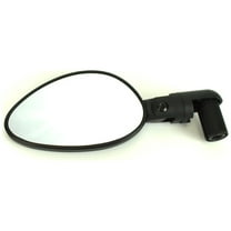 Zefal Bike Mirror with LED Bike Light (Universal Handlebar Attachment, Battery Included)