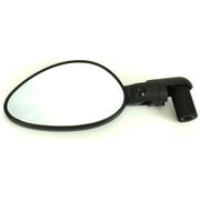 Zefal Bike Mirror with LED Bike Light Universal Handlebar Attachment, Battery Included