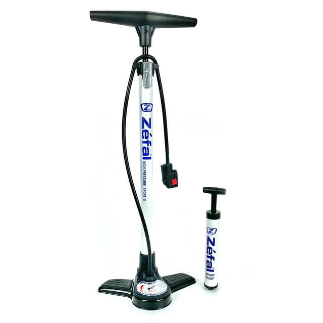 Zefal High Pressure Bike Pump and Sports Ball Pump (Adapter Needles