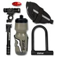 thumbnail image 1 of Zefal Premium Bike Accessories 7-Piece Set (Bag, Lock, Water Bottle + Cage, Pump, Light Set), 1 of 9