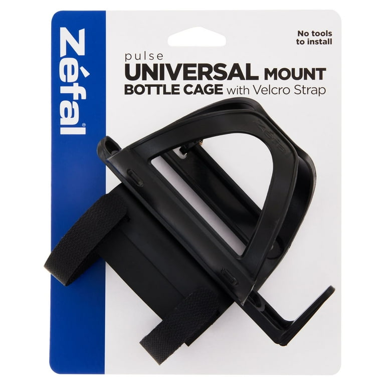 Zefal Pulse Universal Water Bottle Bike Cage Multi Position Black