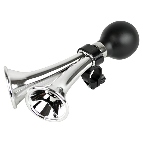 Zefal Z-Kids Silver Double Fun Bike Horn (Good for Safety, Loud)