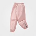 thumbnail image 1 of Zefriona Kids Snow Pants Waterproof Insulated Fleece Lined Fleece Lined Winter Trousers Pink 7, 1 of 9