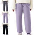 thumbnail image 1 of Zefriona Kids Snow Pants Waterproof Insulated Softshell Fleece Lined Winter Trousers Purple 7, 1 of 6