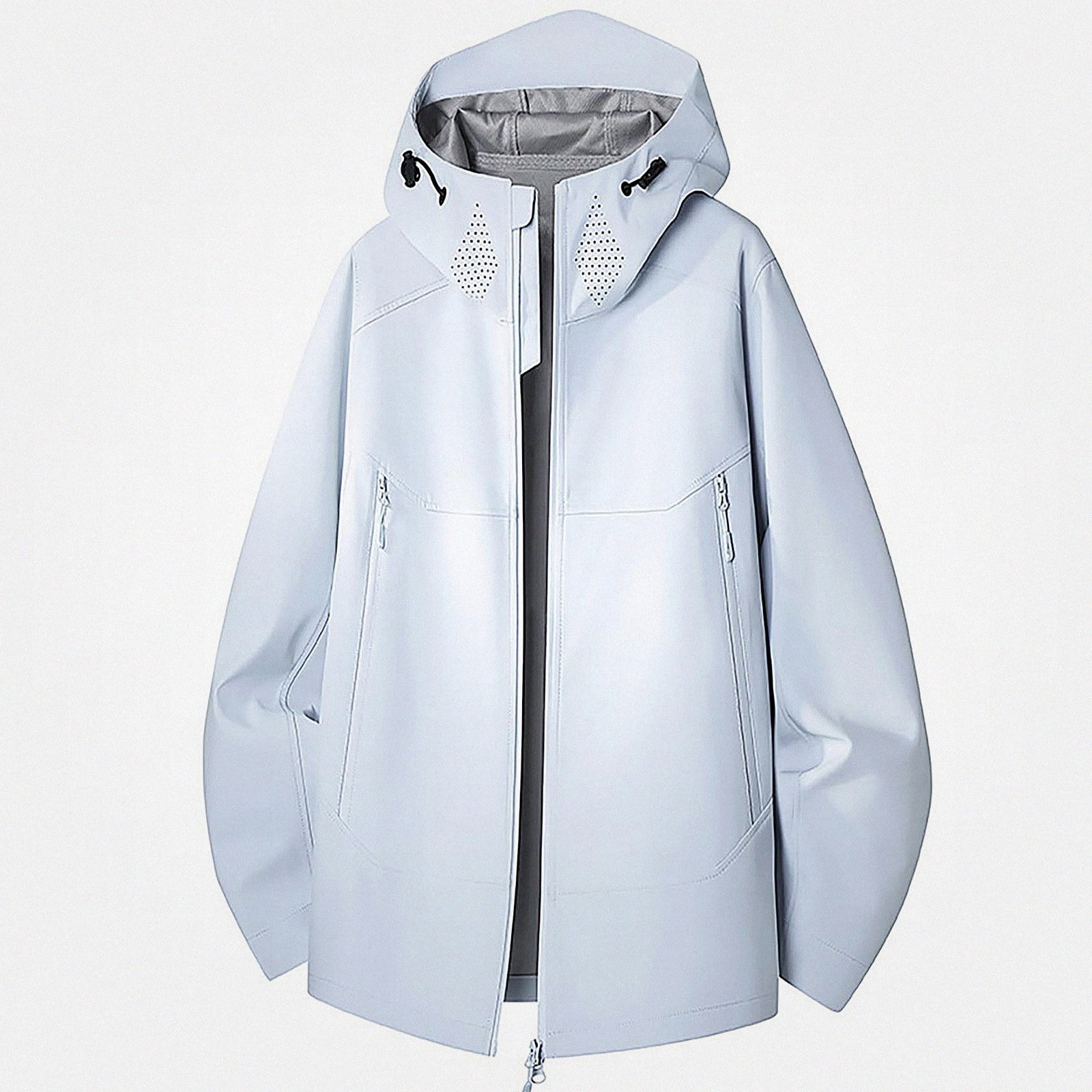 Zefriona Men's Waterproof Hooded Utility Softshell Jacket with Zip ...