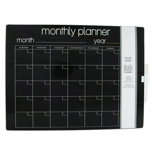 Large Dry Erase Wall Calendar - 60“ x 38 Undated Blank 6 Month