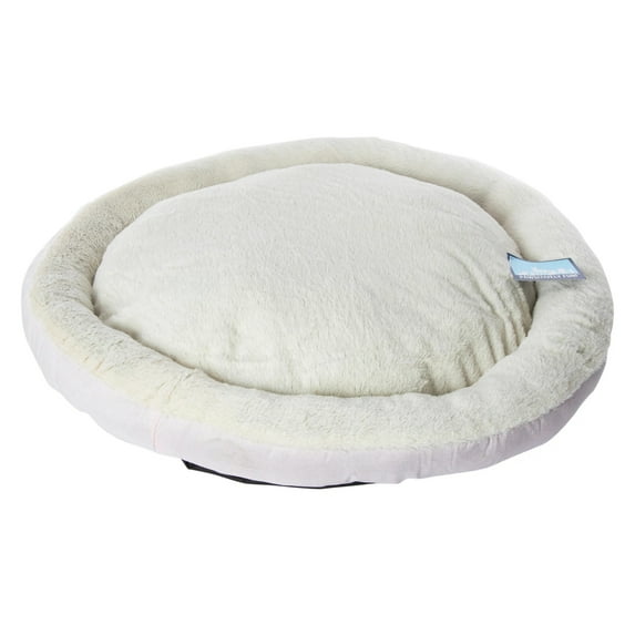 Zegsy large round pet bed 30in