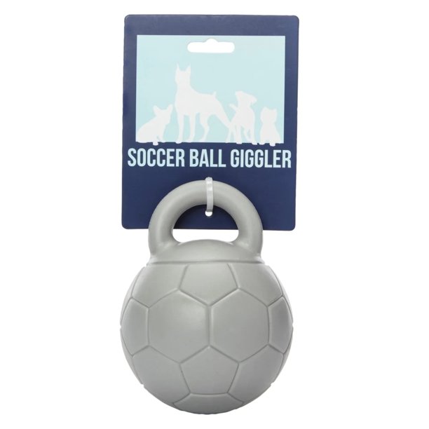 Zegsy soccer ball giggler dog toy