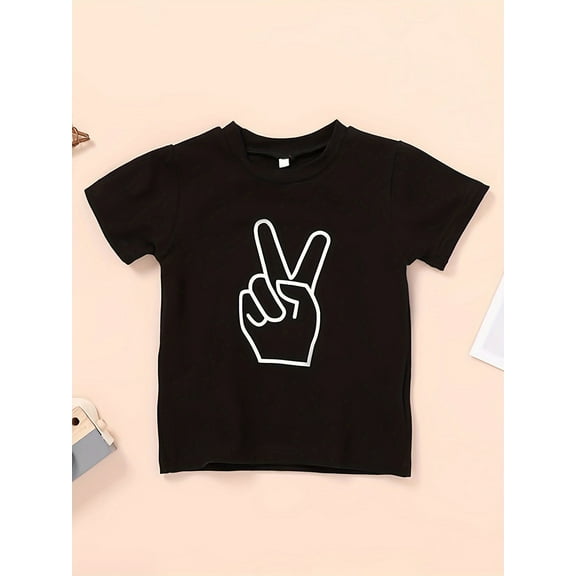 Zehjuhan Second Birthday Shirt Baby Boys Two Year Old Tops 2 Birthday T-Shirt Clothes Outfit