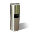 thumbnail image 1 of Zehn-X 37 in. H x 15 in. W x 15 in. L Wipe Dispenser/Trash Can 5 gal. Silver, 1 of 1