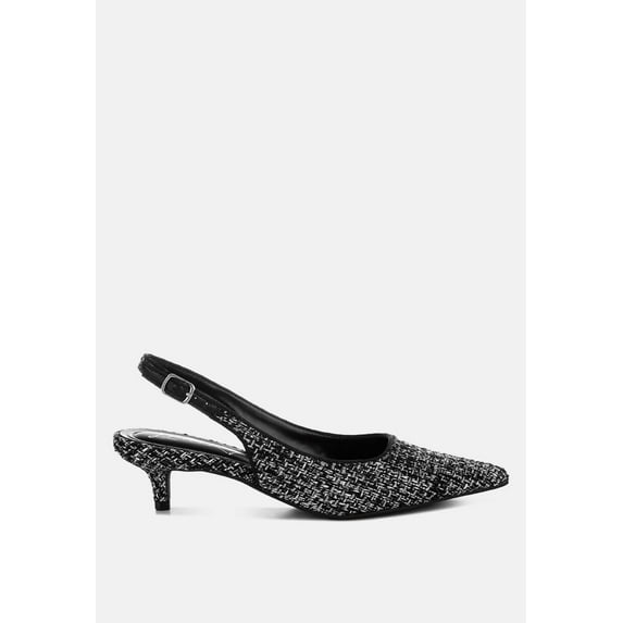 Zehra Boucle Slingback Pumps